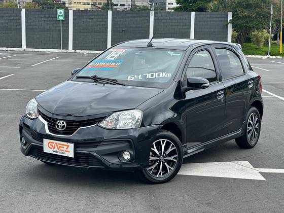 TOYOTA ETIOS 1.5 PLATINUM 16V FLEX 4P AUTOMÁTICO TOYOTA ETIOS 1.5 PLATINUM 16V FLEX 4P AUTOMÁTICO
